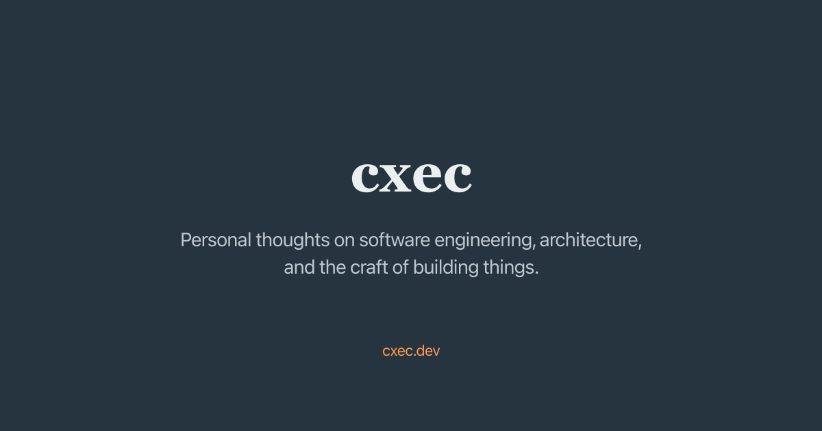 Cxec Language cxec